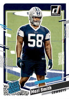 Dallas Cowboys 2023 Donruss Factory Sealed Team Set with 4 Rated Rookie Cards