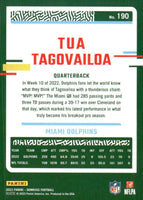Tua Tagovailoa 2023 Donruss Series Mint Card #190