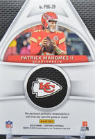 Patrick Mahomes 2023 Panini Certified Piece of The Game Series Mint Insert Card #POG-29 Featuring an Authentic LARGE White Jersey Swatch #112/199 Made