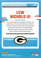 Green Bay Packers 2023 Donruss Factory Sealed Team Set with 6 Rated Rookie Cards