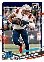 New England Patriots 2023 Donruss Factory Sealed Team Set with 3 Rated Rookie cards