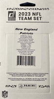 New England Patriots 2023 Donruss Factory Sealed Team Set with 3 Rated Rookie cards