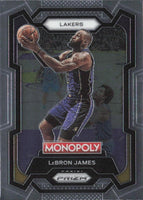 LeBron James 2023 2024 Panini Prizm Monopoly Series Mint Card #40
