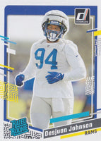 Los Angeles Rams 2023 Donruss Factory Sealed Team Set with 5 Rated Rookie Cards including Puka Nacua