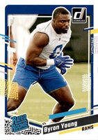 Los Angeles Rams 2023 Donruss Factory Sealed Team Set with 5 Rated Rookie Cards including Puka Nacua