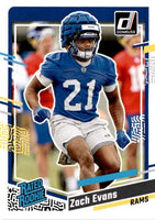 Los Angeles Rams 2023 Donruss Factory Sealed Team Set with 5 Rated Rookie Cards including Puka Nacua