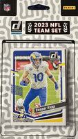 Los Angeles Rams 2023 Donruss Factory Sealed Team Set with 5 Rated Rookie Cards including Puka Nacua