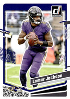 Lamar Jackson 2023 Donruss Football Series Card #18