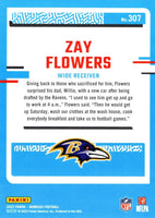 Zay Flowers 2023 Donruss Football Series Mint RATED ROOKIE Card #307