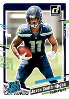 Seattle Seahawks 2023 Donruss Factory Sealed Team Set with Jaxon Smith Njigba and 4 Other Rated Rookie Cards