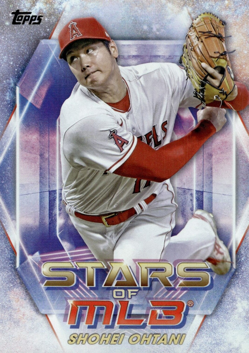 Shohei Ohtani 2023 Topps Baseball Series Mint Card #17 picturing him in his  White Los Angeles Angels Jersey