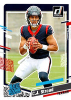 Houston Texans 2023 Donruss Factory Sealed Team Set with C.J. Stroud, Tank Dell and Will Anderson Jr. Rated Rookie Cards Plus