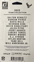 Houston Texans 2023 Donruss Factory Sealed Team Set with C.J. Stroud, Tank Dell and Will Anderson Jr. Rated Rookie Cards Plus