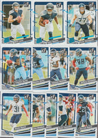 Tennessee Titans 2023 Donruss Factory Sealed Team Set Featuring Rated Rookie Cards of Will Levis, Peter Skoronski and Tyjae Spears