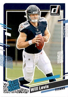 Tennessee Titans 2023 Donruss Factory Sealed Team Set Featuring Rated Rookie Cards of Will Levis, Peter Skoronski and Tyjae Spears