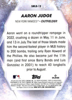 Aaron Judge 2023 Topps Stars of MLB Mint Insert Card #SMLB-13