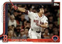 Boston Red Sox 2025 Topps Factory Sealed 17 Card Team Set Featuring Ceddanne Rafaela, Jarren Duran and Trevor Story with 2 Rookie Cards Plus