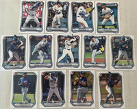 Los Angeles Dodgers 2026 Bowman Series 13 Card Team Set made by Topps Featuring Shohei Ohtani, Freddie Freeman, Yamamoto and Mookie Betts Plus Alex Freeland Rookie and 6 Top Prospect Cards