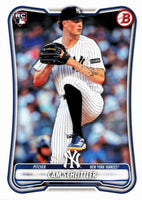 New York Yankees 2026 Bowman 9 Card Team Set made by Topps Featuring Aaron Judge a Cam Schlittler Rookie Card and 6 Top Prospect Cards