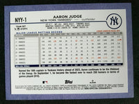 New York Yankees 2024 Topps 17 Card Hand Collated Team Set Featuring Jasson Dominguez Rookie Card NYY-10