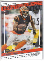 Ja'Marr Chase 2023 Panini Prestige Xtra Points Prestigious Pros Series Mint Card #PP-6