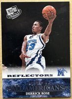 Derrick Rose 2008 Press Pass Reflectors All American Series Mint Rookie Card #45