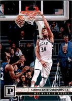 Giannis Antetokounmpo 2019 2020 Panini Chronicles Panini GREEN Series Mint Card #125