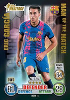 Eric Garcia 2021 2022 Topps Match Attax Heritage Man of the Match Series Mint Card #MOTM-15