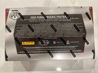 2020 Panini MOSAIC Football NFL Factory Sealed HOBBY BOX