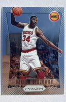 Hakeem Olajuwon 2012 2013 Panini Prizm Series Mint Card #155 First Year Of Prizm