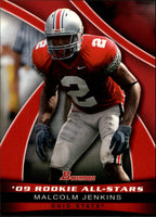 Malcolm Jenkins 2009 Bowman Draft Rookie All-Stars Series Mint Rookie Card #AS15