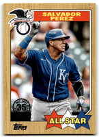 Salvador Perez 2022 Topps 1987 35th Anniversary All-Star Series Mint Card #87AS-32