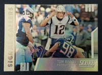 2019 Score Football Signal Callers Complete Mint 30 Card Set with Mahomes, Brady, Prescott, Josh Allen plus