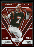 Boomer Esiason 2023 Panini Absolute Draft Diamonds Series Mint Card #DD-18