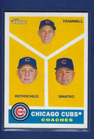 Chicago Cubs Coaches 2009 Topps Heritage Series Mint Short Print Card #457