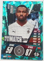 Marcus Thuram 2020 2021 Topps Match Attax UEFA Man Of The Match Series Mint Card #MM25