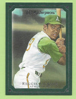 Reggie Jackson 2007 Upper Deck Masterpieces Green Frame Series Mint Card #89