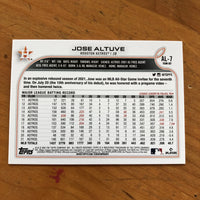 Jose Altuve 2022 Topps All-Star Game Series Mint Card #AL-7
