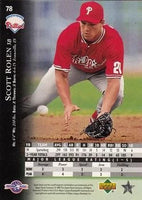 Scott Rolen 1994 Upper Deck Minor Top Prospect League Series Mint Card #78