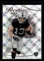 Hunter Renfrow 2023 Panini Prestige Xtra Points Diamond Series Mint Card #154