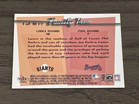 Lance Berkman and Phil Niekro 2003 Fleer Splendid Splinters Family Tree Series Mint Card #1FT