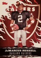 JaMarcus Russell 2007 Topps Walmart Exclusive Red Hot Rookie Series Mint Rookie Card #1