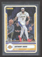 Anthony Davis 2023 2024 Panini NBA Sticker Silver Foil Series Mint Card #46