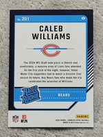 Caleb Williams 2024 Donruss Optic Football Series Mint Rated Rookie Card #201