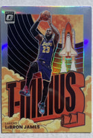 LeBron James 2021 Donruss Optic T-Minus Series Mint Card #2
