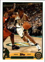 Ray Allen 2003 2004 Topps Collection GOLD FOIL Series Mint Card #48