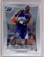 Karl Malone 2012 2013 Panini Prizm Series Mint Card #168 First Year Of Prizm