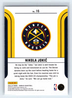 Nikola Jokic 2023 2024 Panini Donruss Franchise Features Series Mint Card #16