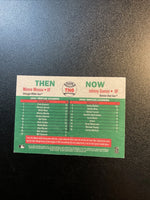 Johnny Damon and Minnie Minoso 2003 Topps Heritage Then and Now Series Mint Card #TN6