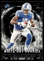 Jameson Williams 2022 Panini Donruss White Hot Rookies Series Mint Card #WHR-4